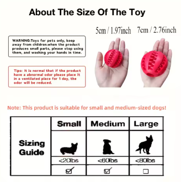 Interactive Treat Ball for Dogs & Treat-Loving Cats